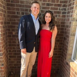 Beautiful Red Jumpsuit